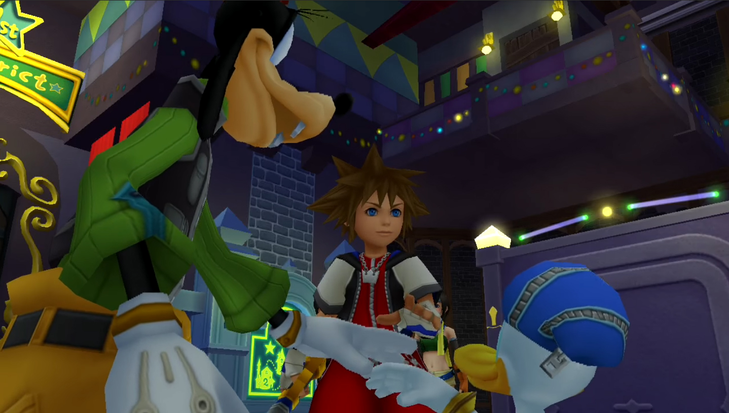 Sora, Donald et Dingo forment leur trio de choc